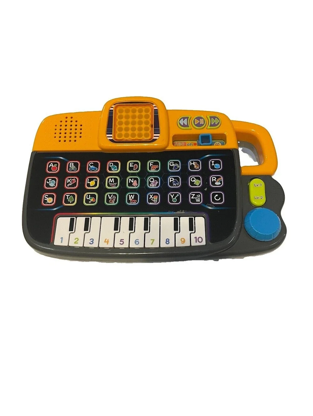 VTech Level Up Gaming Preschool Game Station Learning Tablet Works Great